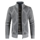 Pulover cu fermoar pentru bărbați F208 3