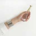 Pulseira aberta feminina H285 3