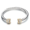 Pulseira aberta feminina H323 2