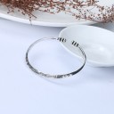 Pulseira aberta feminina P116 6