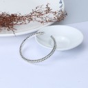 Pulseira aberta feminina P116 7