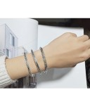 Pulseira aberta feminina P116 3