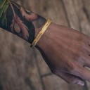 Pulseira aberta masculina H639 2