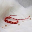 Pulseira ajustável de contas para senhora H255 17