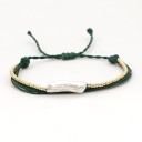 Pulseira ajustável feminina com bolas H176 4