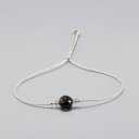 Pulseira ajustável feminina com contas 6