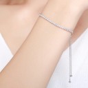Pulseira ajustável feminina com pedras 2