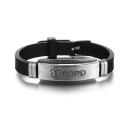 Pulseira de alerta médica em silicone 5