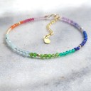 Pulseira de contas colorida para senhora 3