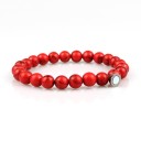 Pulseira de contas com íman 1