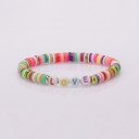 Pulseira de contas feminina H648 7