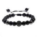 Pulseira de contas masculina H286 17
