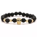 Pulseira de contas masculina H516 1