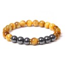 Pulseira de contas masculina H660 4