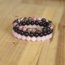 Pulseira de contas para senhora 3 pcs 4