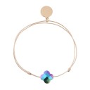 Pulseira de cordão com pedra 4