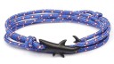 Pulseira de cordão em camadas tubarão 7