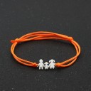 Pulseira de cordão família 6