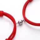 Pulseira de cordão magnético para casais 2 pcs 2