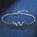 Pulseira de corrente de lã para senhora 3