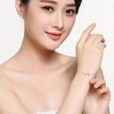 Pulseira de corrente de lã para senhora 6