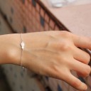 Pulseira de corrente feminina abacaxi 2