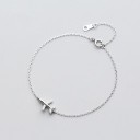Pulseira de corrente feminina avião 1