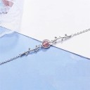 Pulseira de corrente feminina com contas H134 5