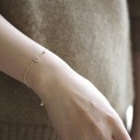 Pulseira de corrente feminina com ferradura 5