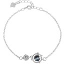 Pulseira de corrente feminina com pedras H130 1