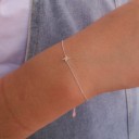 Pulseira de corrente relâmpago feminina 5