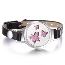 Pulseira de couro feminina 15