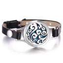 Pulseira de couro feminina 17