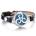 Pulseira de couro feminina 22