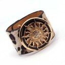 Pulseira de couro feminina H336 6