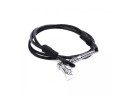 Pulseira de couro masculina com machado 10