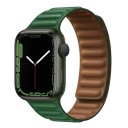 Pulseira de couro para Apple Watch 42 mm / 44 mm / 45 mm 21