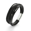 Pulseira de couro para homem H585 5