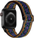 Pulseira de nylon para Apple Watch 38 mm / 40 mm / 41 mm colorida T867 8
