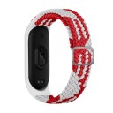 Pulseira de nylon para Xiaomi Mi Band 5 / 6 / 7 colorida 12