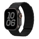 Pulseira de silicone magnética para Apple Watch 42 mm 44 mm 45 mm 46 mm 49 mm Pulseira ajustável e confortável com fecho magnético 1