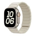 Pulseira de silicone magnética para Apple Watch Series 11 46 mm Pulseira ajustável macia com fecho magnético, confortável 2