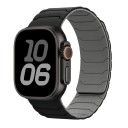Pulseira de silicone magnética para Apple Watch Series 11 46 mm Pulseira ajustável macia com fecho magnético, confortável para uso diário 5