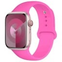 Pulseira de silicone para Apple Watch Series 9 8 7 6 5 4 3 SE Ultra 2 38 mm - 40 mm - 41 mm M-L À prova de água, pulseira 32