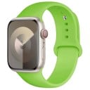 Pulseira de silicone para Apple Watch Series 9 8 7 6 5 4 3 SE Ultra 2 38 mm - 40 mm - 41 mm M-L À prova de água, pulseira 23