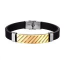 Pulseira de silicone para homem H498 2