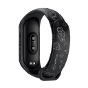 Pulseira de silicone para Xiaomi Mi Band 3 / 4 com motivo de espaço A4013 1
