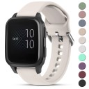 Pulseira de silicone S 20 mm 130–175 mm para Garmin Forerunner 55 645 245 Music Venu Sq 2 Venu 2 Plus Vivomove 3 Vivoactive 3 1