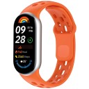 Pulseira desportiva respirável em silicone para Xiaomi Mi Band 10 Pulseira ajustável confortável resistente ao suor leve para uso diário 11