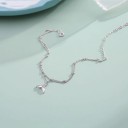 Pulseira dupla feminina com nadadeira 2